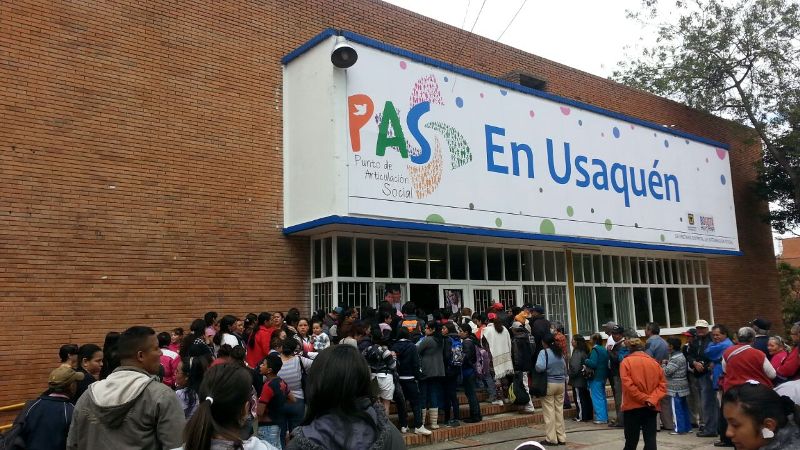 Foto del PAS en usaquen